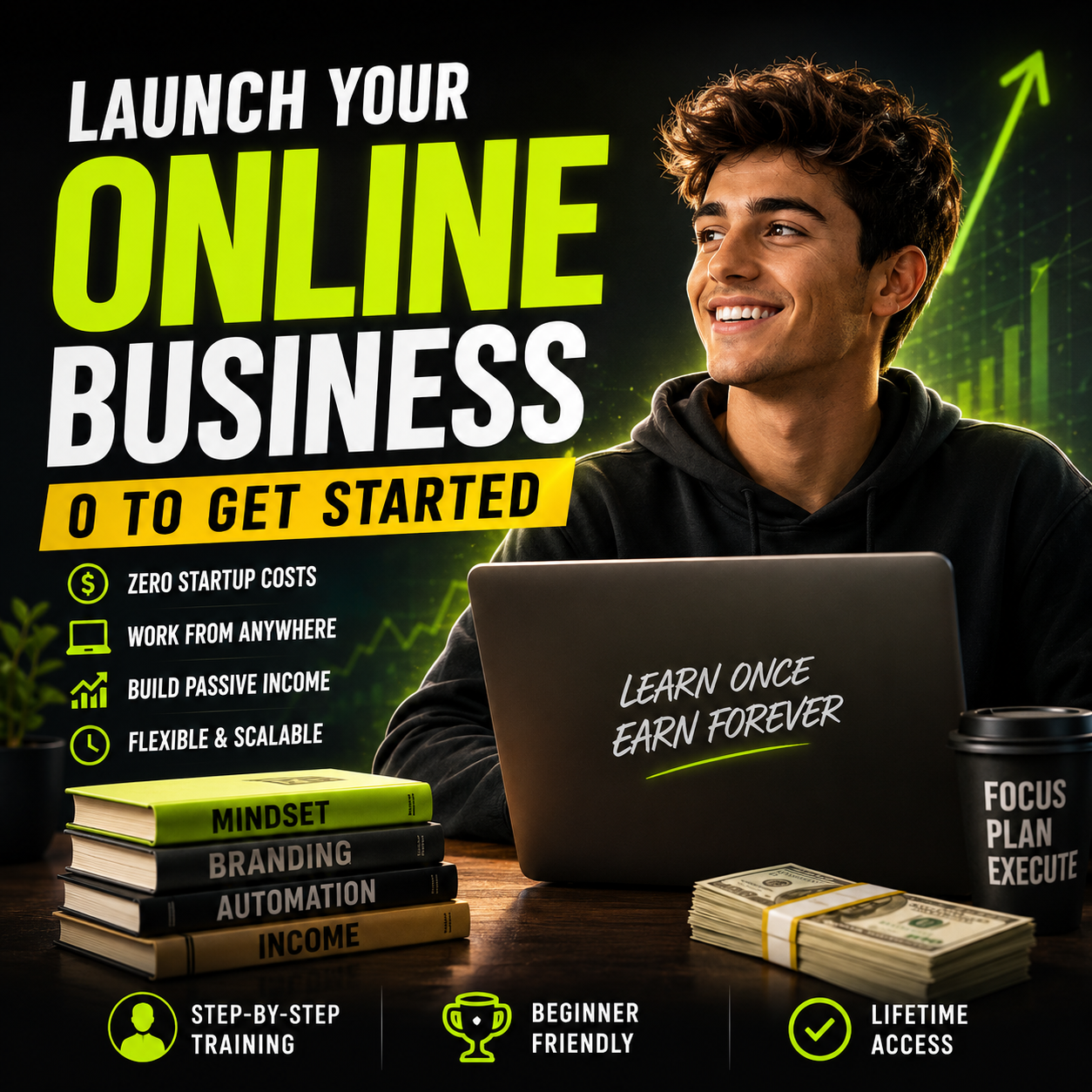 Online Course ($0 needed to start)